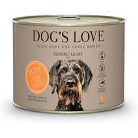 6 x 200 g | Dog’s Love | Pute  Senior | Nassfutter | Hund