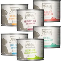 6 x 200 g | Mjamjam | Mixpaket Mahlzeit | Nassfutter | Katze