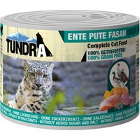 6 x 200 g | Tundra | Ente, Pute und Fasan Cat | Nassfutter | Katze