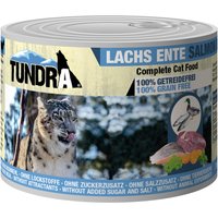 6 x 200 g | Tundra | Lachs und Ente Cat | Nassfutter | Katze