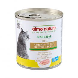 6 x 280 g Almo Nature HFC Natural zum Sonderpreis! - Hühnerfilet