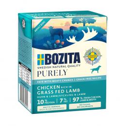 6 x 370 g Bozita Purely Paté zum Sonderpreis! - mit Lamm