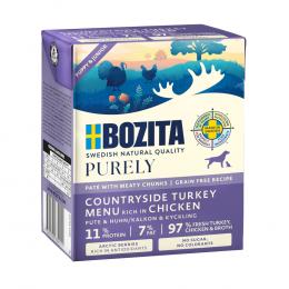 6 x 370 g Bozita Purely Paté zum Sonderpreis! - Puppy & Junior mit Pute