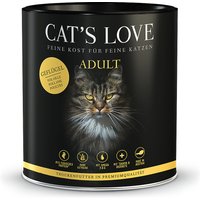 6 x 400 g | Cats Love | Adult Geflügel Classic | Trockenfutter | Katze