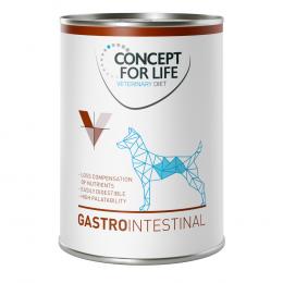 6 x 400 g Concept for Life Veterinary Diet zum Sonderpreis! - Gastrointestinal