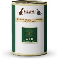 6 x 400 g | Escapure | Wild Pur | Nassfutter | Hund