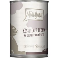 6 x 400 g | Mjamjam | Köstliches Pferd Mahlzeit | Nassfutter | Katze