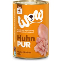 6 x 400 g | WOW | Huhn Pur | Nassfutter | Hund
