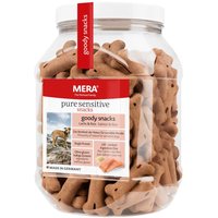 6 x 600 g | Mera | Goody Snacks Lachs & Reis Pure Sensitive | Snack | Hund