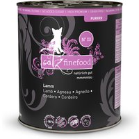 6 x 800 g | catz finefood | No.111 Lamm Purrrr | Nassfutter | Katze