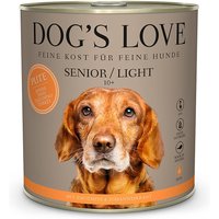 6 x 800 g | Dog’s Love | Pute Senior | Nassfutter | Hund