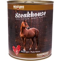 6 x 800 g | Fleischeslust | Pferd Pur Steakhouse | Nassfutter | Hund
