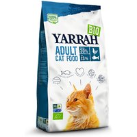 6 x 800 g | Yarrah | Adult Huhn & Fisch (MSC) | Trockenfutter | Katze