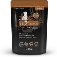 64 x 85 g | catz finefood | No.109 Schwein Purrrr | Nassfutter | Katze