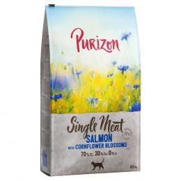 7 € Cyber-Rabatt: 5kg / 6,5 kg Purizon  - Single Meat Lachs mit Kornblumenblüten