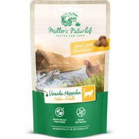 7 x 50 g | Müller’s Naturhof | Verwöhn-Häppchen Huhn und Forelle | Snack | Katze