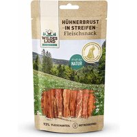 7 x 70 g | Wildes Land | Hühnerbrust in Streifen Fleischsnacks | Snack | Hund