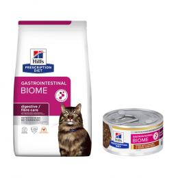 Angebot für 8 kg Hill's Prescription Diet + 8 x 85 g / 12 x 85 g passendes Nassfutter gratis!  - Gastrointestinal Biome mit Huhn + 8 x 82 g Huhn & Gemüse - Kategorie Katzenfutter & Zubehör / Katzenfutter trocken / Hill's Prescription Diet / -.  Lieferzeit: 1-2 Tage -  jetzt kaufen.