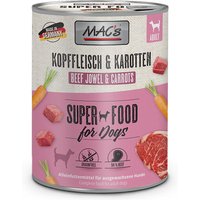 800 g | MACs | Kopffleisch & Karotten Dog | Nassfutter | Hund