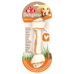 Angebot für 8in1 Delights Kauknochen Huhn - 85 g (1 Stück) Größe L - Kategorie Hundefutter & Zubehör / Hundesnacks / 8in1 / 8in1 Delights Huhn.  Lieferzeit: 1-2 Tage -  jetzt kaufen.