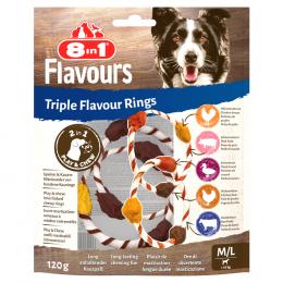Angebot für 8in1 Triple Flavour Ringe - 120 g - Kategorie Hundefutter & Zubehör / Hundesnacks / 8in1 / -.  Lieferzeit: 1-2 Tage -  jetzt kaufen.
