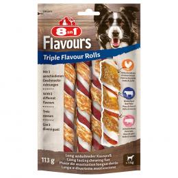 8in1 Triple Flavour Rolls Kaustangen - Sparpaket: 3 x 3 Stück