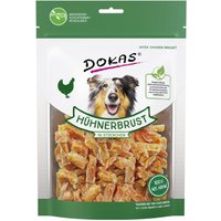 9 x 200 g | DOKAS | Hühnerbrust in Stückchen | Snack | Hund