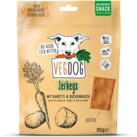 9 x 80 g | VEGDOG | Jerkeys | Snack | Hund