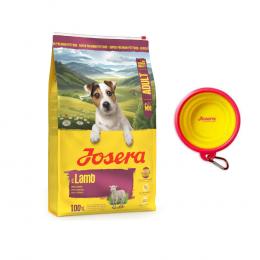 900 g / 3 kg / 10 kg Josera Mini + Reisenapf Silikon gelb gratis! - Lamm 900 g