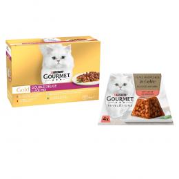 96 x 85 g Jumbopack Gourmet Gold + 4 x 57 g Revelations Fine Cuts gratis! - Duo Delice: Luxus-Mix