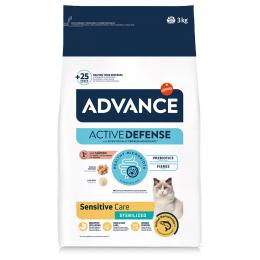 Advance Cat Sterilized Sensitive - Sparpaket: 2 x 3 kg