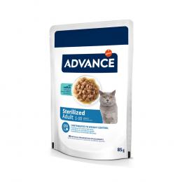 Advance Feline Sterilized Kabeljau - 52 x 85 g
