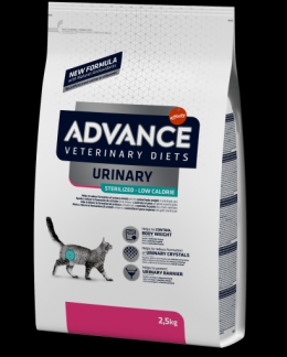 Advance Katze Sterilisierte Urin Kalorienarm 2,5 Kg