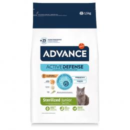 Advance Sterilized Junior mit Huhn - Sparpaket: 2 x 1,5 kg