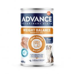 Advance Veterinary Diets Weight Balance Medium/Maxi - Sparpaket: 6 x 400 g