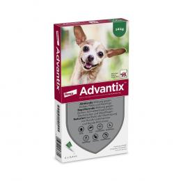 Advantix® 40 Spot-on für Hunde, bis 4 kg - Sparpaket: 2 x 4 Pipetten x 0,4 ml