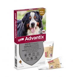 Advantix® 600 Spot-on für Hunde, von 40 bis 60 kg - Sparpaket: 2 x 4 Pipetten x 6,0 ml