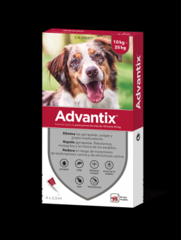 Advantix Advantix Medium Rasse 10-25 Kg 1 Pipetten