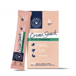 Akzeptanz Creme Snack Ente mit Jakobsmuschel für Katzen - 6 x 15g / 8er Pack