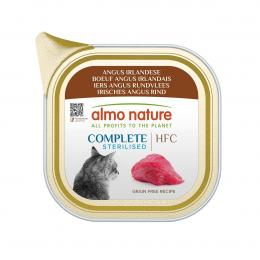 Almo Nature Complete Sterilised Irisches Angus Rind 17x85g