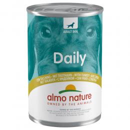 Almo Nature Daily Dog 6 x 400 g - Truthahn