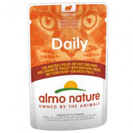 Almo Nature Daily Menu Pouch 6 x 70 g - Ente und Huhn