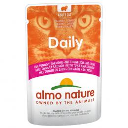 Almo Nature Daily Menu Pouch 6 x 70 g - Thunfisch und Lachs