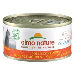 Almo Nature HFC Complete 6 x 70 g - Huhn mit Karotte