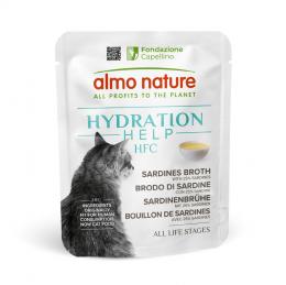 Almo Nature HFC Hydration Help 6 x 50 g - Sardinenbrühe mit Sardinen