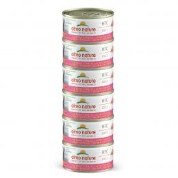 Almo Nature HFC Jelly Megapack Lachs & Huhn 6x70g