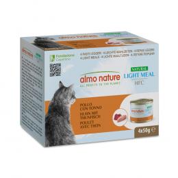 Almo Nature HFC Natural Light 4 x 50 g - Huhn und Thunfisch