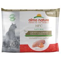 Almo Nature HFC Natural Pouch 6 x 55 g  - Thunfisch & Huhn