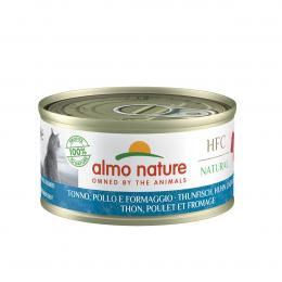 Almo Nature HFC Thunfisch, Huhn und Käse 6x70g