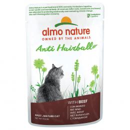 Almo Nature Holistic Anti Hairball 6 x 70 g Rind